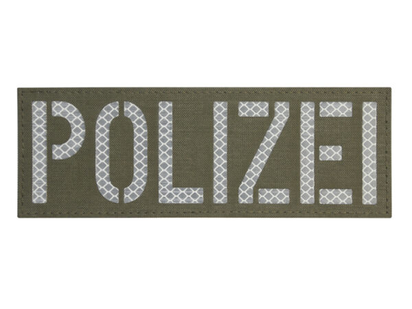 Lasercut Polizei Patch