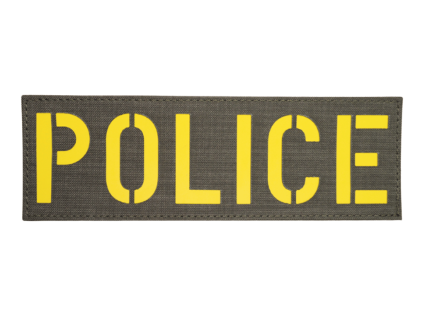 Lasercut Police Patch