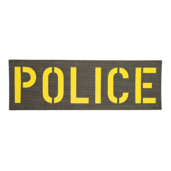 Lasercut Police Patch